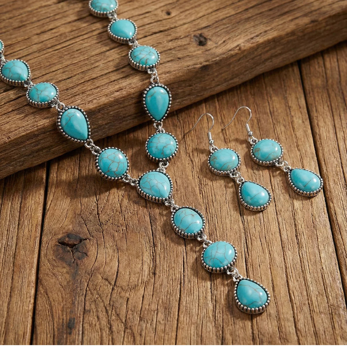 Navajo Necklace & Earring Set