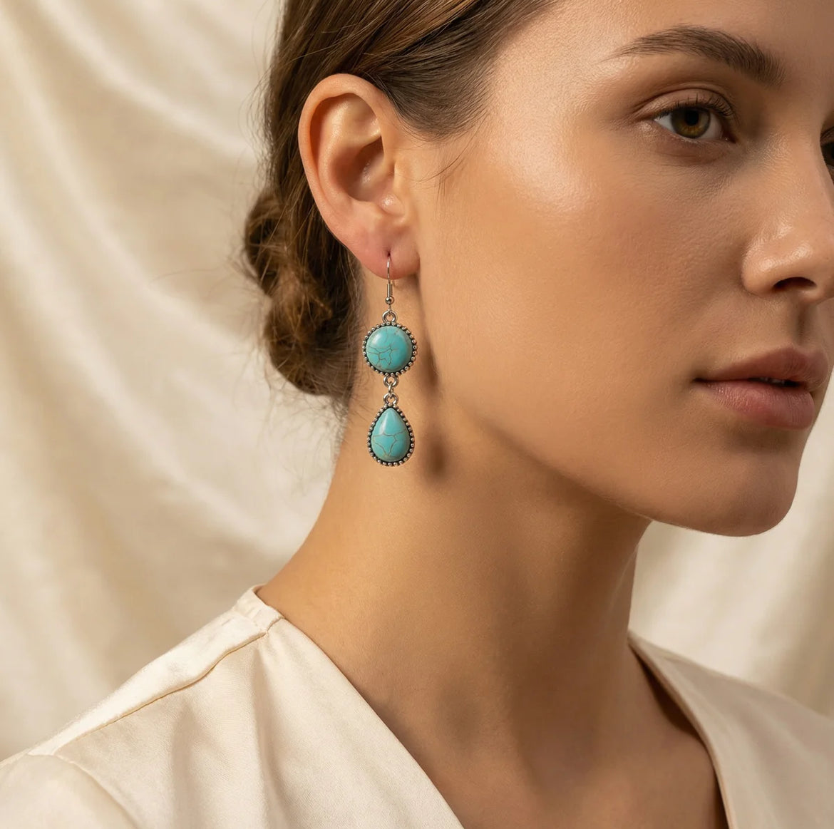 Navajo Necklace & Earring Set