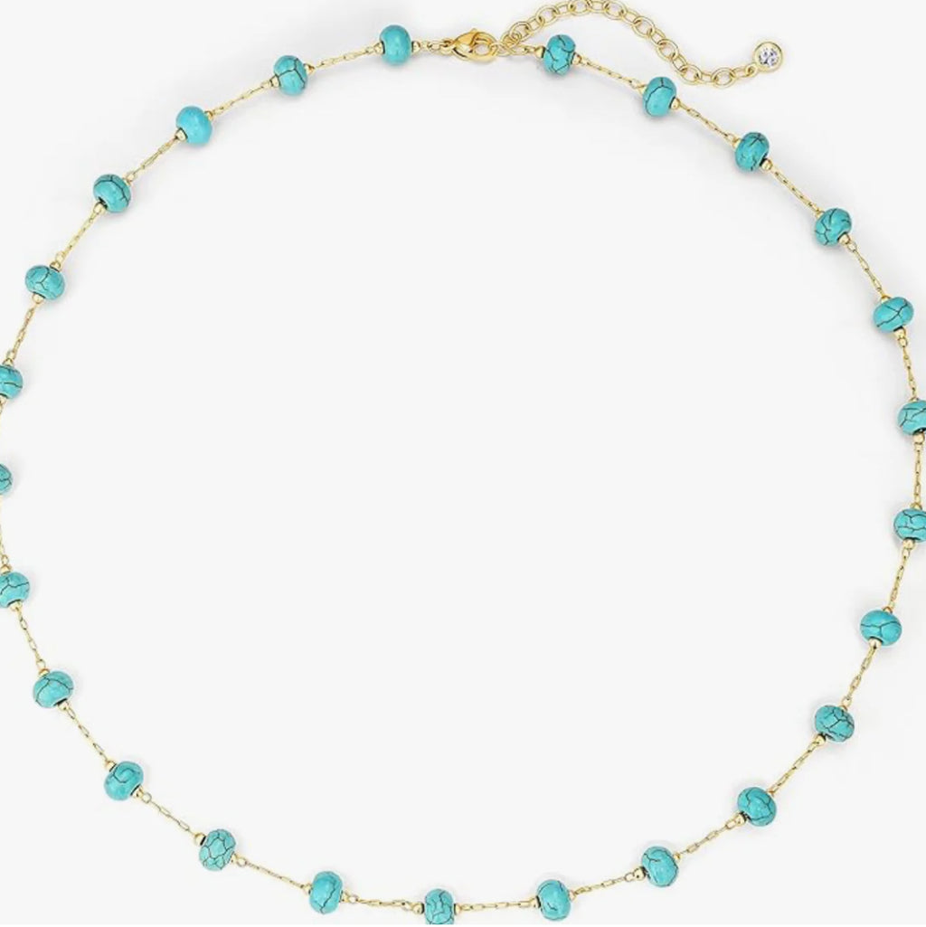 Heishi 14K Gold Plated Necklace
