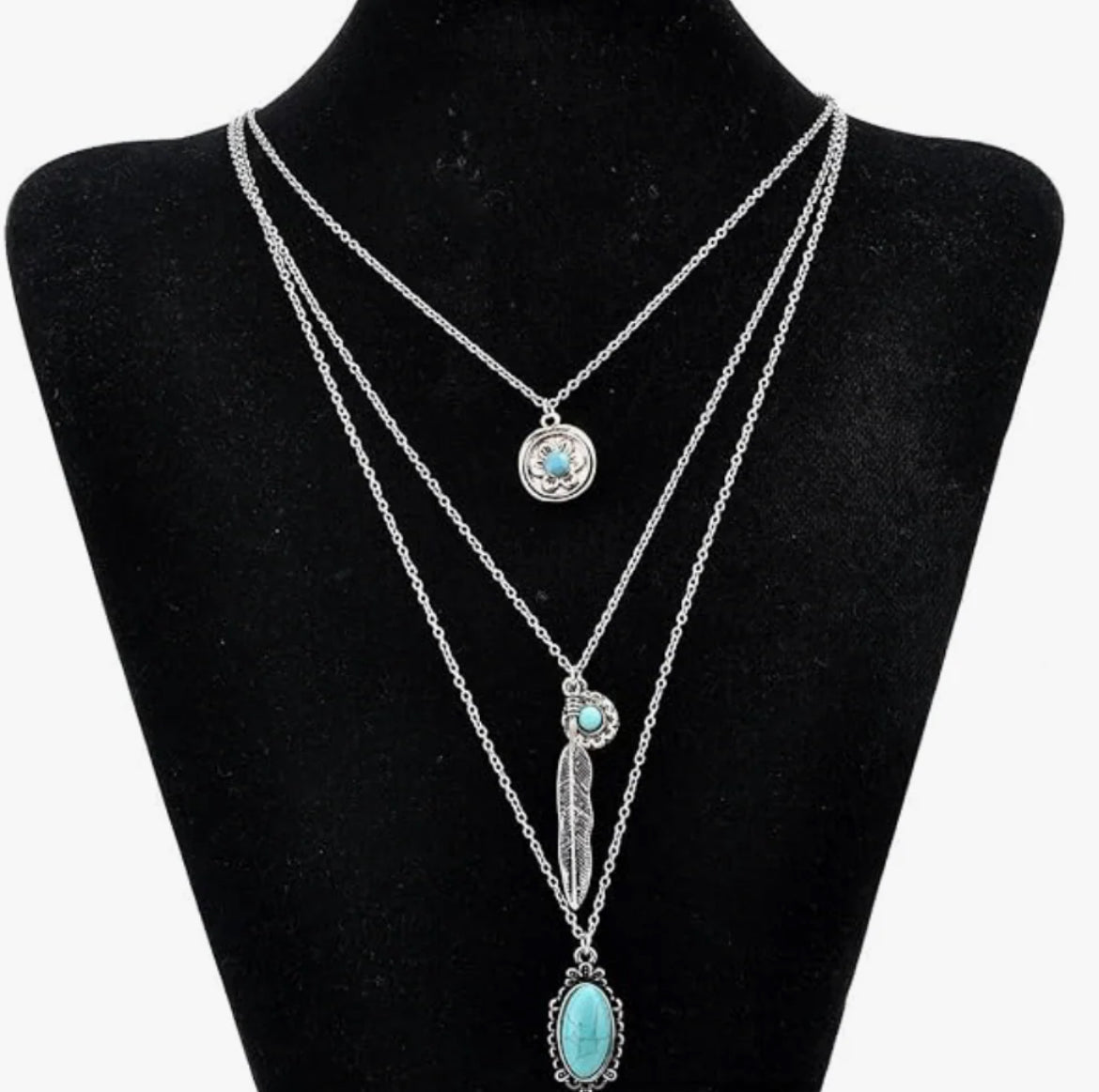3 Piece Antique Necklace