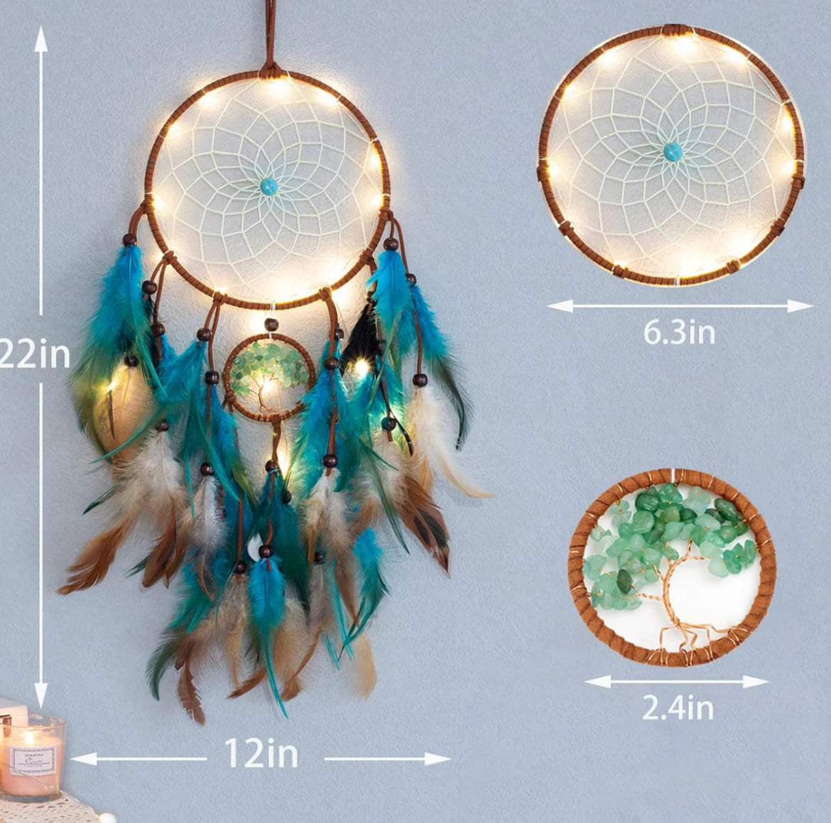 BlueStone DreamCatcher with lights